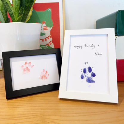 Pet Paw Print Ink Pad Kit, 2 Counts Pet Paw Print Ink Pads, Pet Memorials, Dog & Cat Accessories, Home Decor