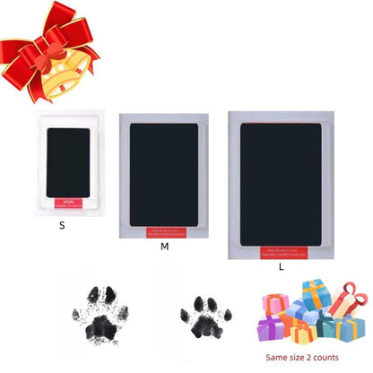 Pet Paw Print Ink Pad Kit, 2 Counts Pet Paw Print Ink Pads, Pet Memorials, Dog & Cat Accessories, Home Decor