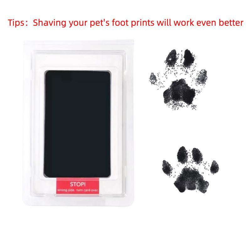 Pet Paw Print Ink Pad Kit, 2 Counts Pet Paw Print Ink Pads, Pet Memorials, Dog & Cat Accessories, Home Decor